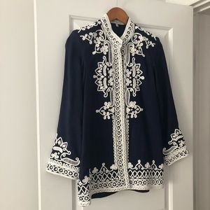 Never worn Bella Tu Ceci Jacket Navy size S